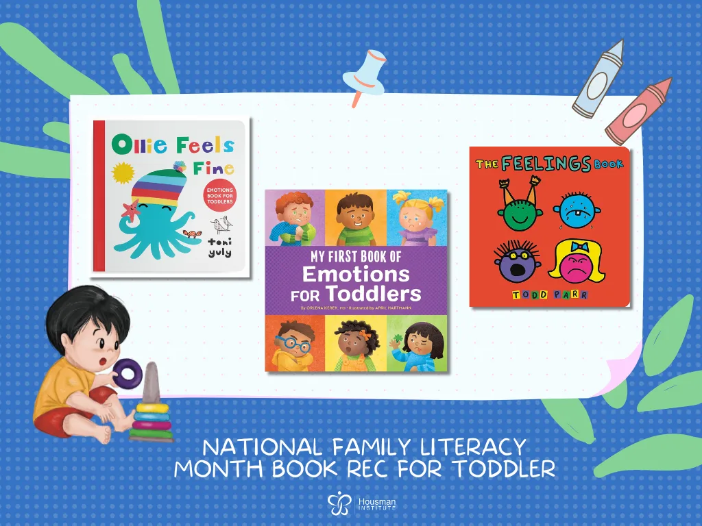 National family literacy month book Rec for Toddler