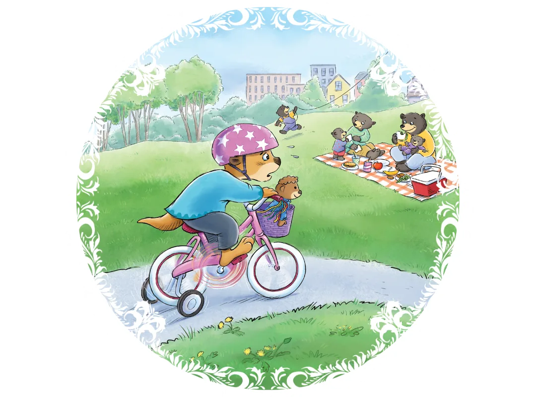 Shemmy's Wild Ride - shemmy riding bike with training wheels